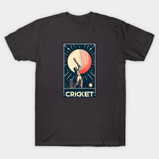 Cricket Player T-Shirt